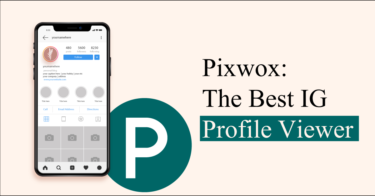 Pixwox - The Best IG Profile Viewer
