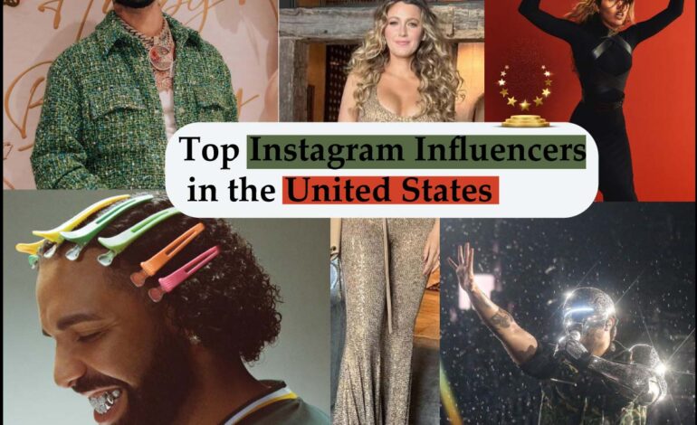 Top Instagram Influencers in the United States