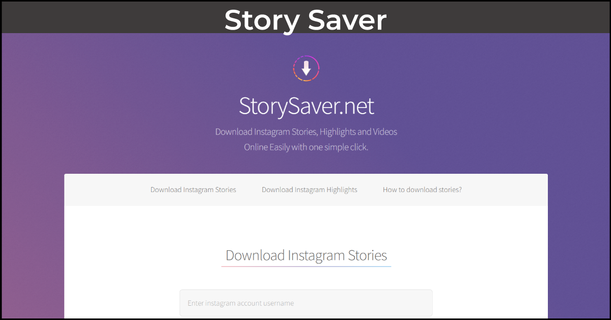 Story Saver -  Instagram story viewer