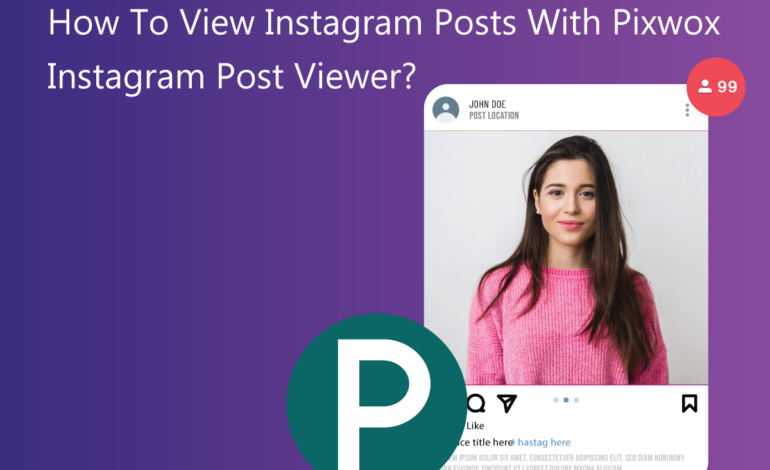 How To View Instagram Posts With Pixwox Instagram Post Viewer?