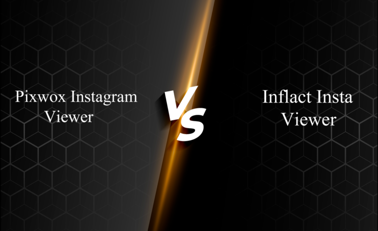 Pixwox Instagram Viewer VS Inflact Insta Viewer