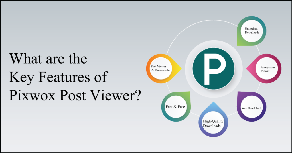 Key Features of Pixwox Post Viewer