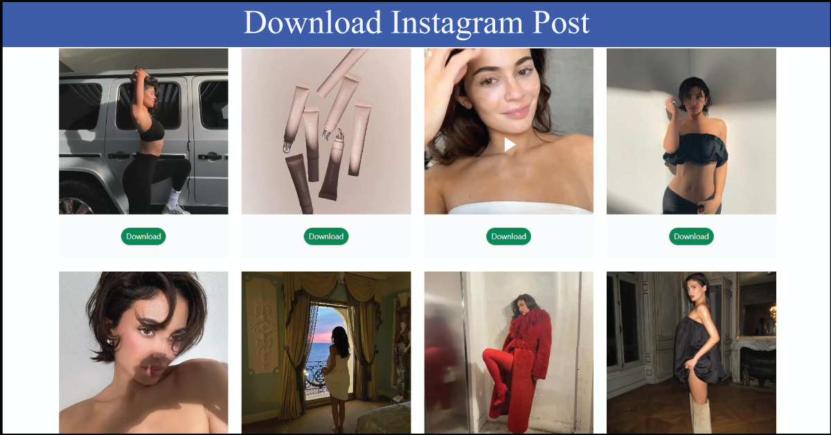 Download Instagram Post