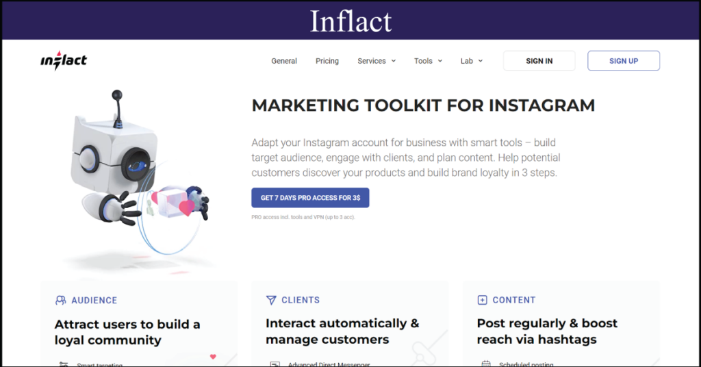 Inflact - ig viewer