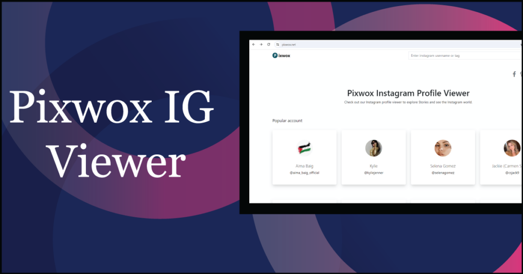 Pixwox IG Viewer