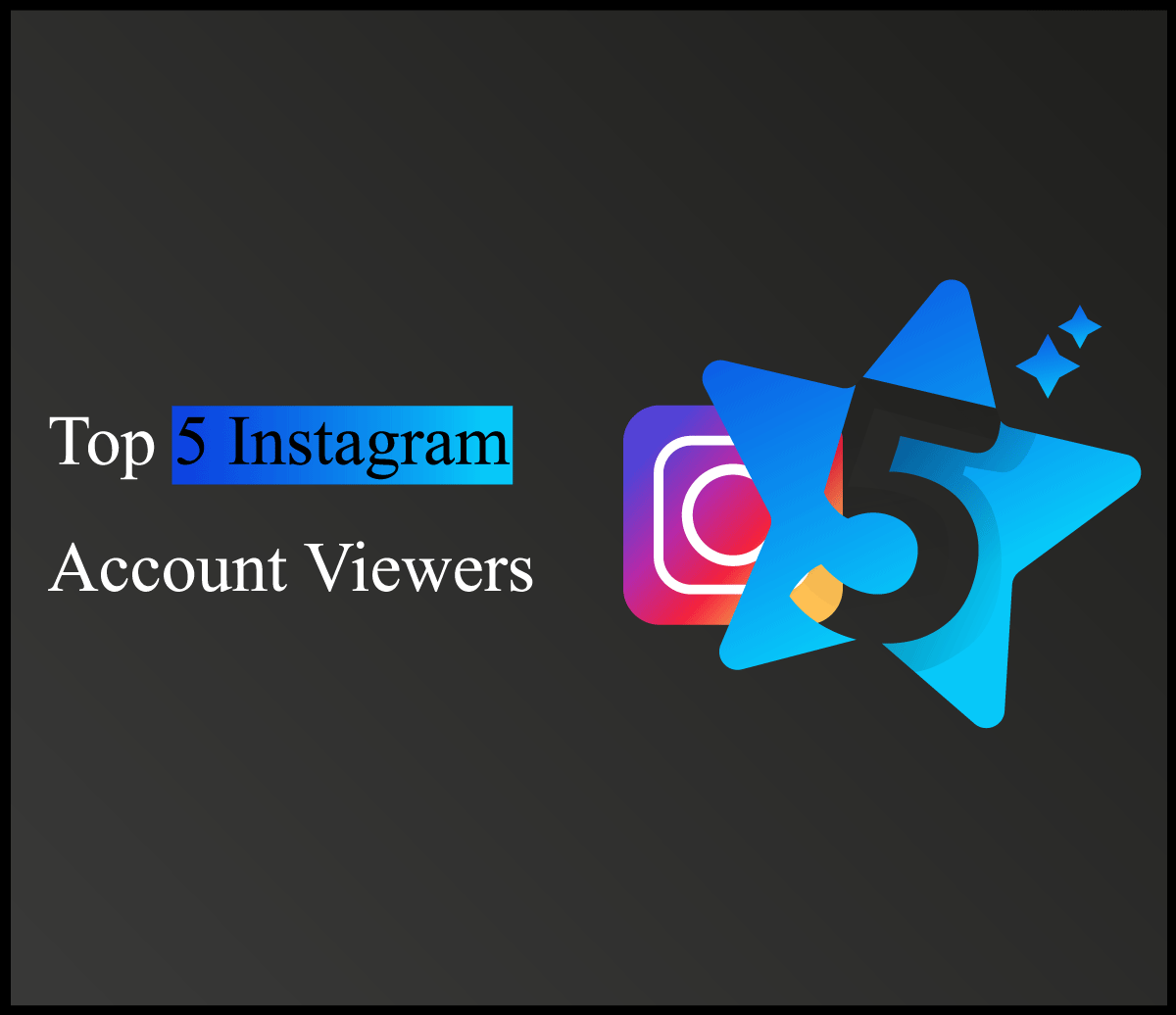 Top 5 Instagram Account Viewers
