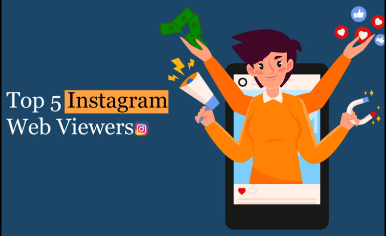 Top 5 Instagram Web Viewers